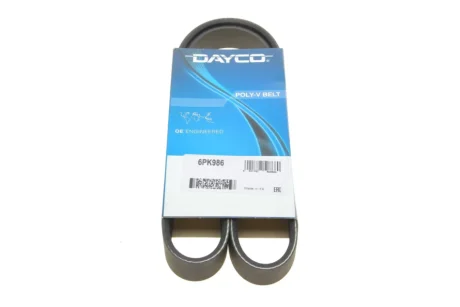 Ремінь П-клиновий DAYCO 6PK986