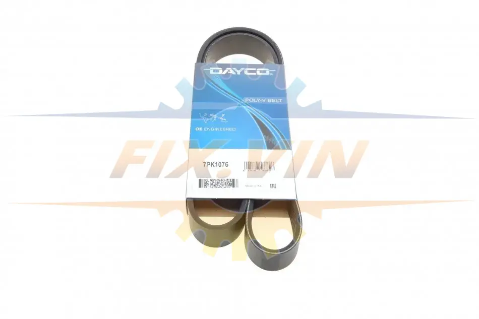 Ремінь П-клиновий Dayco DAYCO 7PK1076 (фото 1)