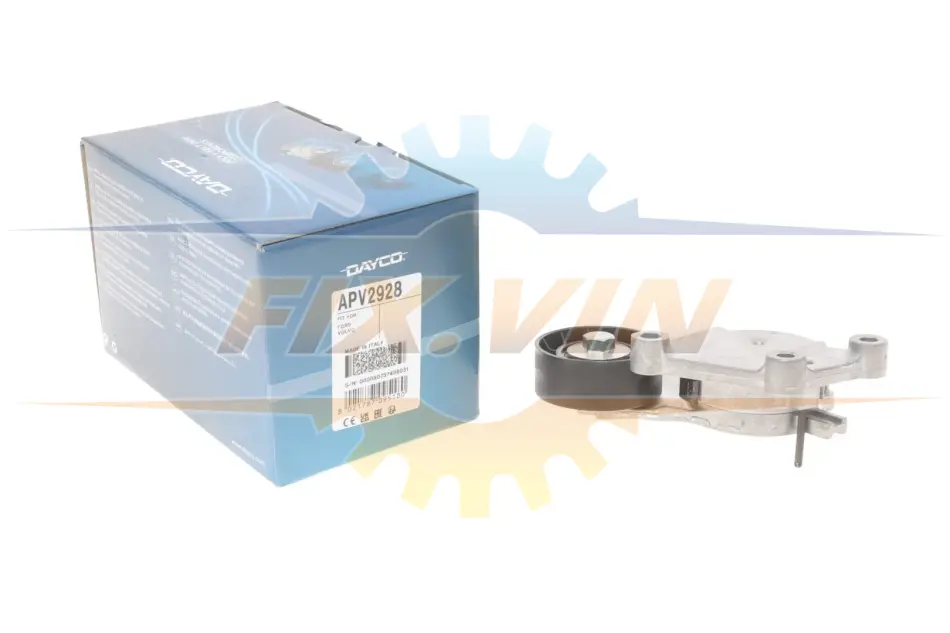 Натяжник ременя генератора Citroen/Peugeot/Ford 1.4HDi/1.6TDCi 01- DAYCO APV2928 (фото 1)