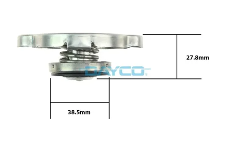 CHRYSLER Кришка охолоджуючого бачка C300,Voyager,Dodge Caliber,Nitro,Jeep Grand Cherokee II,III DAYCO DRC017