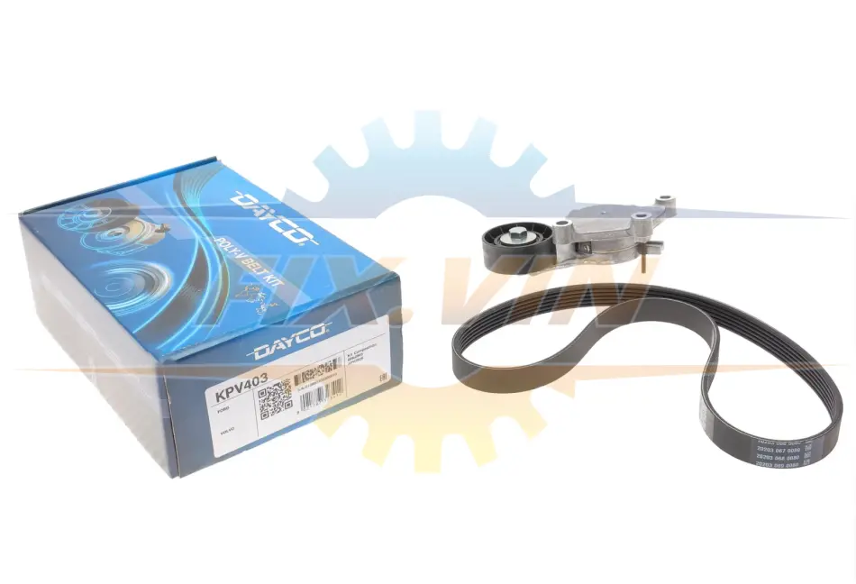 Комплект ременя генератора Ford Transit Connect 1.5/1.6D 10- DAYCO KPV403 (фото 1)