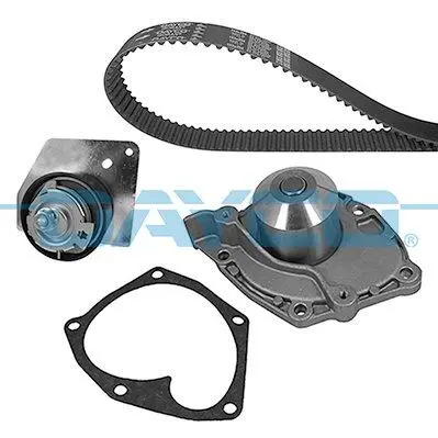 Комплект ГРМ (ремінь + ролик + водяний насос) RENAULT GRAND SCENIC III, LAGUNA II, MEGANE, MEGANE II, MEGANE III, SCENIC III 1.9D 11.02-09.16 DAYCO KTBWP7830 (фото 1)