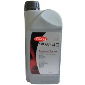 Олива моторна 15W-40 1L SUPREME DIESEL MB 228.3, Mack EO-L, Volvo VDS-2, MAN 3275, RENAULT RLD-2 Delphi 93891209