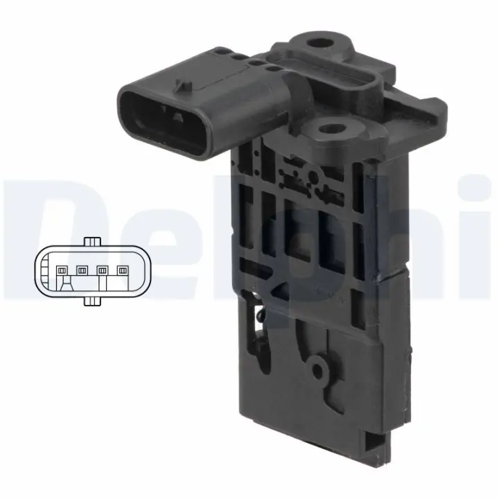 DELPHI FORD Витратомір повітря C-MAX II 1.5, 2.0 15-, FOCUS III, KUGA II, TOURNEO CONNECT Delphi AF1076612B1 (фото 1)