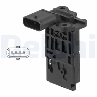 DELPHI FORD Витратомір повітря C-MAX II 1.5, 2.0 15-, FOCUS III, KUGA II, TOURNEO CONNECT Delphi AF1076612B1