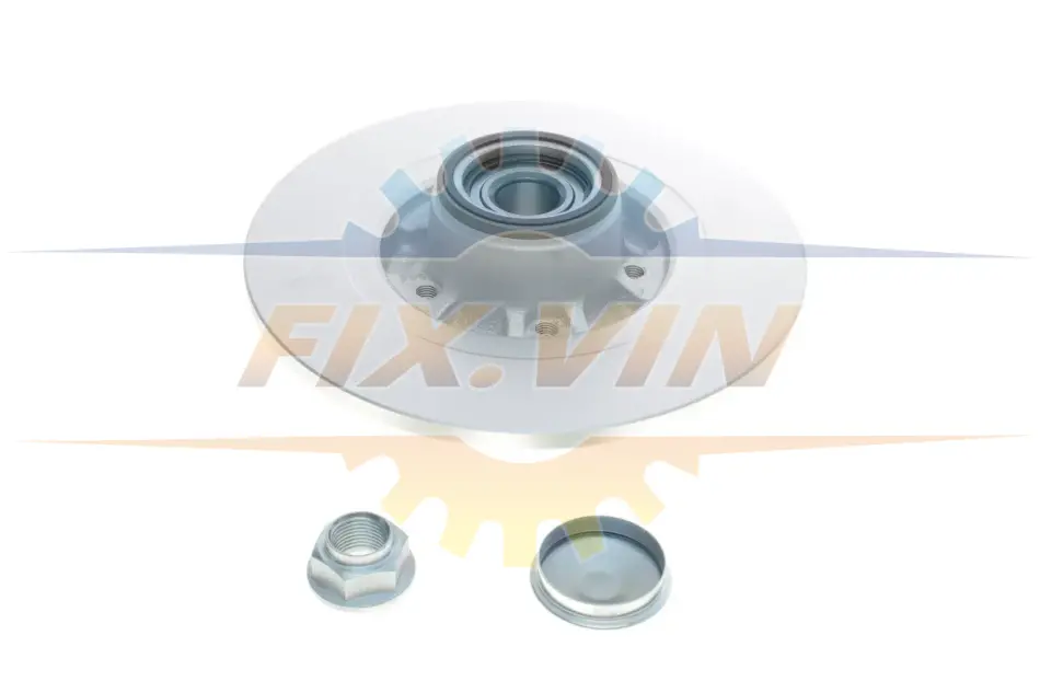 Диск гальмівний MERCEDES/RENAULT Citan/Kangoo "R D=274mm "11>> Delphi BG9113RSC (фото 1)