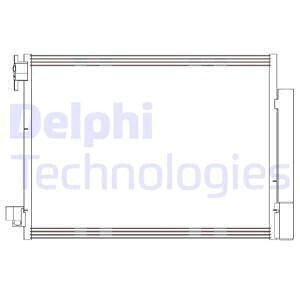 Радiатор кондицiонера Delphi CF20415