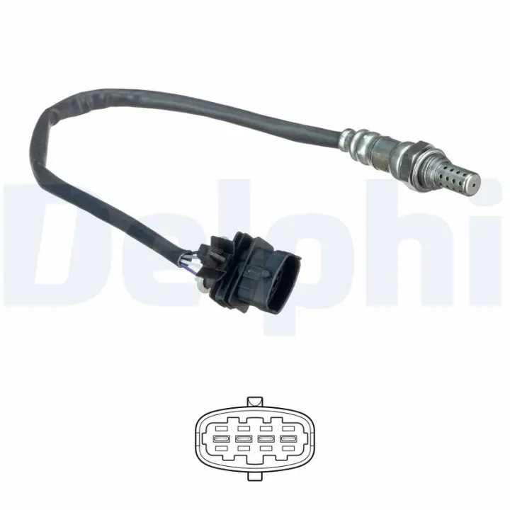 Лямбда-зонд верхній CRUZE FLTR 1.4 Delphi ES2049112B1 (фото 1)