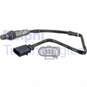 Лямбда-зонд (кількість дротів 4, 500мм) AUDI A3 CHEVROLET EPICA NISSAN X-TRAIL I SEAT ALTEA, ALTEA XL, CORDOBA, IBIZA III, LEON, TOLEDO III SKODA FABIA I, FABIA II, OCTAVIA II 1.2-2.2D 06.01- Delphi ES2067812B1 (фото 1)