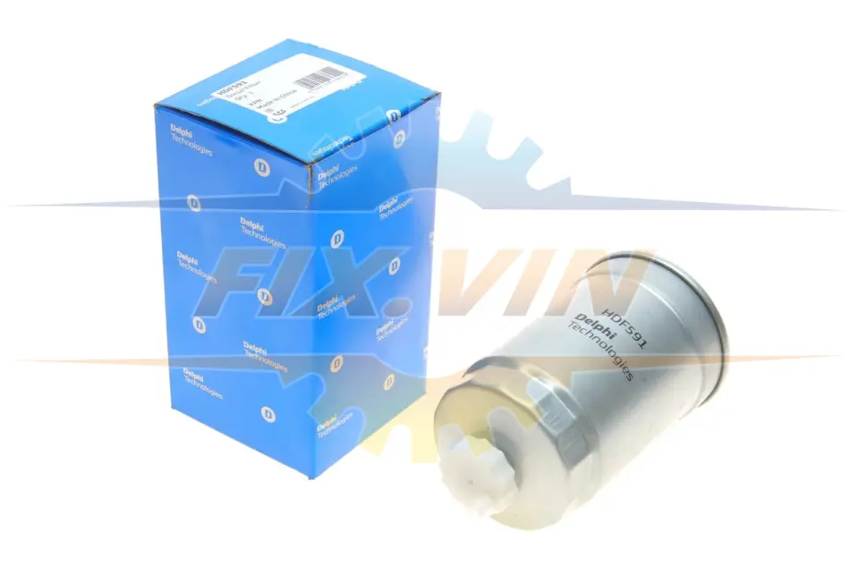Фільтр паливний HYUNDAI/KIA Accent,Getz,H-1,Matrix,Rio,Cerato,Cerato,Magentis,Rio 1,5D-2,0D Delphi HDF591 (фото 1)