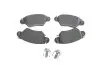 Гальмівні колодки дискові OPEL Astra/Zafira \'\'R \'\'98-05 Delphi LP1553 (фото 1)