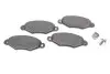 Гальмівні колодки дискові PEUGEOT 206,306 1,1i,1.4i,1.9D -03 Delphi LP1610 (фото 1)
