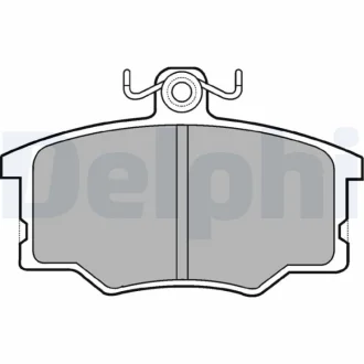 Колодки гальмівні дискові (комплект 4 шт) Delphi LP179