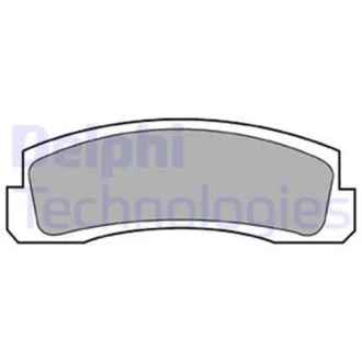 Комплект тормозных колодок Delphi LP189