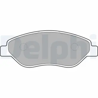 A_Гальмівні колодки дискові OPEL Corsa "F "06-15 Delphi LP2010