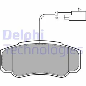 Гальмівні колодки дискові NISSAN/RENAULT NT400/Cabstar/Maxity "R "06>> Delphi LP2054