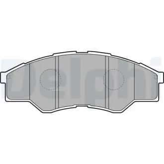 Гальмівні колодки, дискові Delphi LP2060