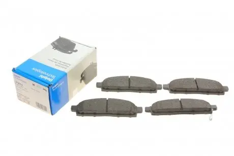 Гальмівні колодки дискові MITSUBISHI/NISSAN L200/NV200 "F "06-13 Delphi LP2074