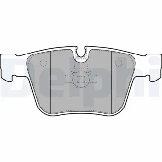 Гальмівні колодки дискові MERCEDES S(W220)/CL(C216) "R "01>> Delphi LP2115