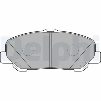 Комплект тормозных колодок Delphi LP2119