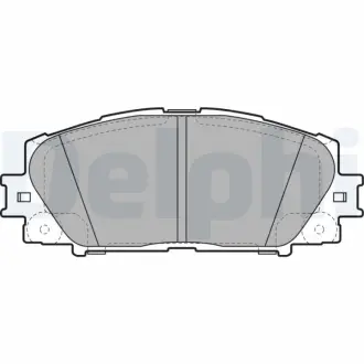 Гальмівні колодки дискові LEXUS/TOYOTA CT200h/Prius "F "09>> Delphi LP2135