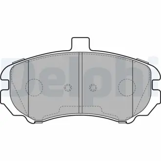 A_Гальмівні колодки дискові HYUNDAI Elantra "F "03-05 Delphi LP2150