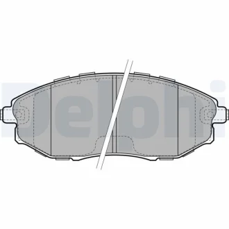 Комплект тормозных колодок Delphi LP2183