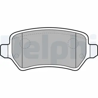 Гальмівні колодки, дискові Delphi LP2209