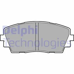 Комплект тормозных колодок Delphi LP2296
