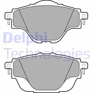Комплект гальмівних колодок Delphi LP2509