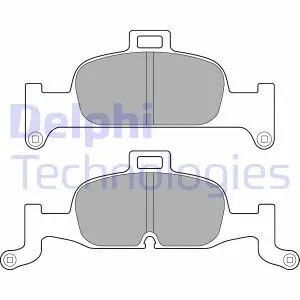 Гальмівні колодки Delphi LP3239