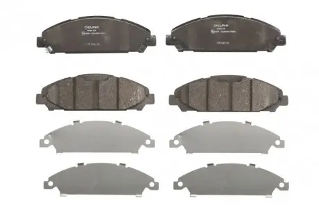 Гальмівні колодки, дискові Delphi LP3255