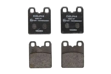 Комплект гальмівних колодок Delphi LP3382