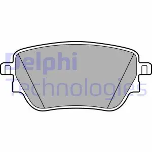 Комплект гальмівних колодок Delphi LP3438