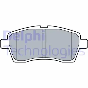 Комплект гальмівних колодок Delphi LP3510