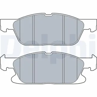 Гальмівні колодки, дискові Delphi LP3536