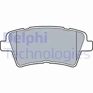 Комплект гальмівних колодок Delphi LP3537
