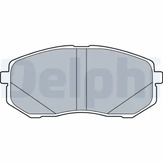 Гальмівні колодки, дискові Delphi LP3538