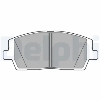 Гальмівні колодки, дискові Delphi LP3552