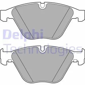 Гальмівні колодки дискові BMW 3(E90)/5(E60)/7(E65) "F "03>> Delphi LP3630 (фото 1)