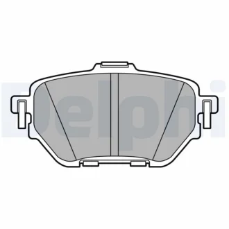 Klocki ham. TOYOTA TyЕ 01/2019 Delphi LP3636
