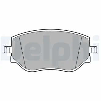 Гальмівні колодки, дискові Delphi LP3644