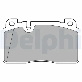 Гальмівні колодки до дисків Delphi LP3677