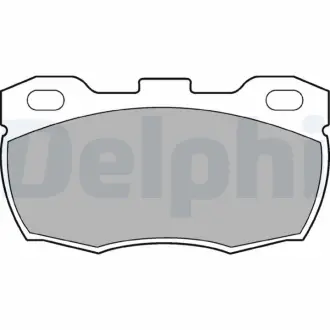 Гальмівні колодки, дискові Delphi LP506