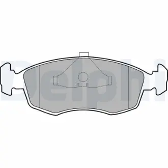 Гальмівні колодки, дискові Delphi LP587