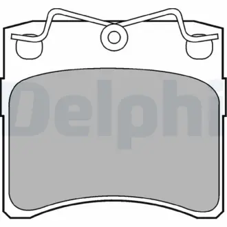 Гальмівні колодки дискові VW T4 "F "90-96 Delphi LP785