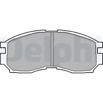 Гальмівні колодки дискові MITSUBISHI Colt/Eclipse/Galant/Lancer/Spacewagon "F "88-04 Delphi LP803