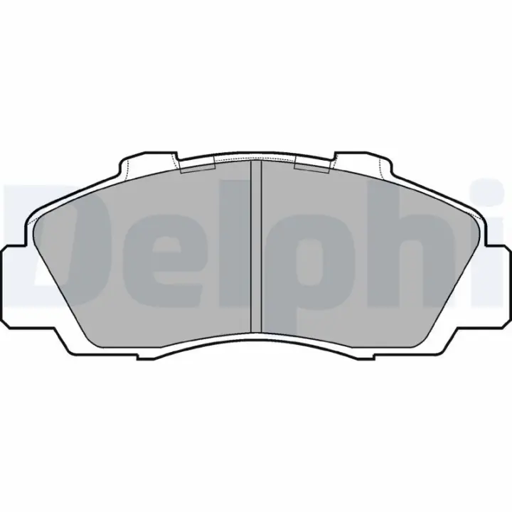 Гальмівні колодки до дисків Delphi LP872 (фото 1)