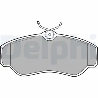 Гальмівні колодки, дискові Delphi LP913