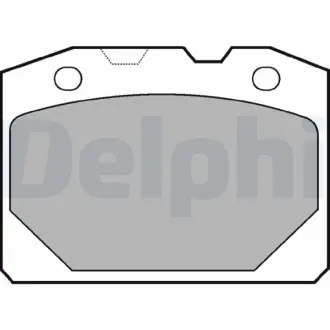 Гальмівні колодки, дискові Delphi LP92